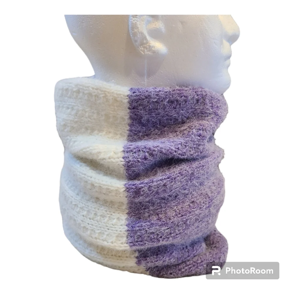 Handmade Cowl Infinity scarf Neck warmer Loop scarf Circle Scarf Easy care